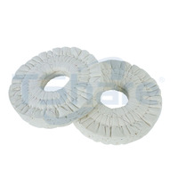 Roues de polissage en coton fileté de 150*50*20 mm, brosses pour machine de chantournage automatique, pièces de machines à bois