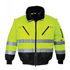 PORTWEST - PJ50YBRM High visibility 3-in-1 <b>Pilot</b> yellow/black <b>jacket</b> - EAN 5036108284818 HI-VIS WORKWEAR - Product Image 1