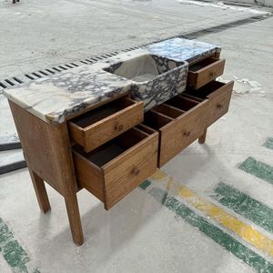 Элегантная Современная мраморная ванная комната Calacatta - Product Image 4