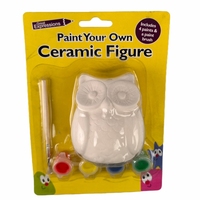 Bisque puzzle peint en céramique pour enfants, figurine vierge, embryon blanc, bricolage, graffiti, coloration, céramique, réservoir de rangement de jouets