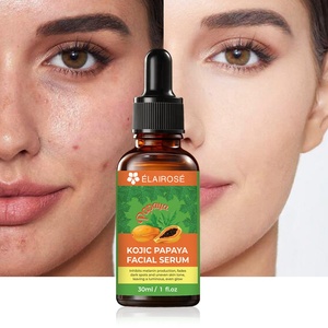 Suero Corporal y Nasal Nocturno Vegano de Papaya, Antiarrugas, Iluminador, con Centella Asiática, 30 ml, Ácido Kójico, Ácido Hialurónico, Vitamina C, Marca Privada ODM - Product Image 3