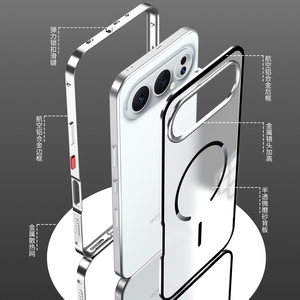 Funda Magnética Pop-up para <span class=keywords><strong>Honor</strong></span> 500 Pro, Funda Protectora Metálica Magnética Pop-up con Panel Trasero Mate - Product Image 3