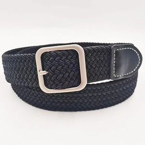 Ceintures en tissu tresse <span class=keywords><strong>ceinture</strong></span> élastique hommes femmes <span class=keywords><strong>ceinture</strong></span> tissage Stock haute qualité vente en gros usine - Product Image 3