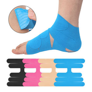 Cinta elástica impermeable para alivio del dolor <span class=keywords><strong>de</strong></span> esguinces <span class=keywords><strong>de</strong></span> <span class=keywords><strong>tobillo</strong></span>, precortada, cinta <span class=keywords><strong>de</strong></span> kinesiología atlética para alivio del dolor y lesiones - Product Image 3