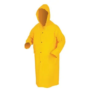 High Quality Rain Coat Poncho PVC Polyester Waterproof Raincoat Customized Logo Printed Long Reusable PVC for Men RAINWEAR