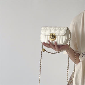 กระเป๋าผู้หญิงแนวเรียบง่ายแนวใหม่แนวเรียบง่ายแนวใหม่กระเป๋าสะพายข้างขนาดเล็กมีซิปโพลีเอสเตอร์ - Product Image 3