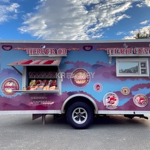 Chariot de restauration mobile 2025 pour café, burgers, hot-dogs, barbecue, cuisine mobile, kiosque, remorque alimentaire, avec fonction de maintien au chaud et de congélation, à vendre aux États-Unis - Product Image 1