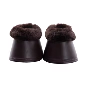 Stivali da cavallo in pelle PU con motivo a pois personalizzato, stivali da equitazione con protezione per zoccoli, stivali medici per cavalli - Product Image 1