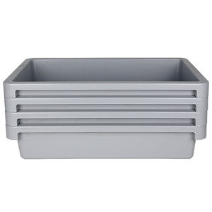 Bandeja de aeropuerto Tamaño y color personalizables Bandeja de control de seguridad del aeropuerto Bandeja de equipaje de plástico - Product Image 4