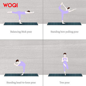 Tapis d'exercice Woqi extra long, large et épais en EVA pour la pratique du yoga à domicile et le remodelage corporel - Product Image 5