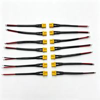 Fabricant de câbles XT30 personnalisés, faisceau de câblage rouge et noir, câble d'alimentation haute intensité pour la robotique, les drones et les véhicules électriques