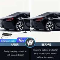 Câble de charge pour véhicule électrique SAE J1772 Type 1, 40A 240V, niveau 2, 5M, IP65, cordon EVSE portable, certifié CE, chargeur de véhicule électrique