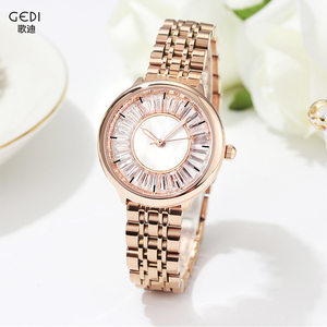 Reloj de Pulsera de Acero Moderno para Mujer, Diseño de Cielo Estrellado, Resistente al Agua, Estilo Influencer - Product Image 5