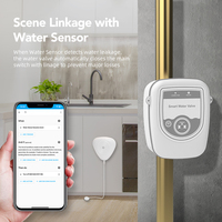 Válvula de Agua Inteligente Tuya Zigbee 3.0 de Alta Presión con Sensor de Fugas, Cierre Automático, Controlador Inalámbrico para Tuberías, para Apartamentos y Hoteles