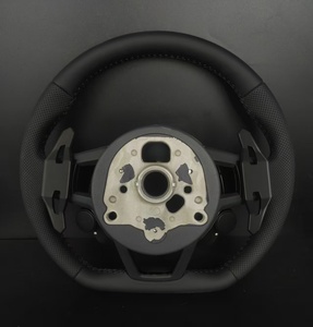 พวงมาลัยสไตล์ R-Line สำหรับ Audi A3 A4 A5 A6 S3 <span class=keywords><strong>S4</strong></span> S5 Q3 Q5 Q7 TT B9 8V <span class=keywords><strong>8W</strong></span> - Product Image 2