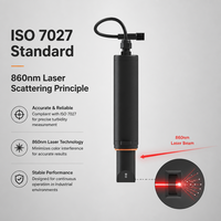 Sensor de Turbidez en Línea ISO 7027, 0-100 NTU, Rango Bajo, Resolución 0.001, IP68, RS485, 4-20mA, para Agua Potable y Tratamiento de Aguas Residuales