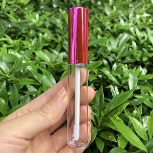Quantité minimale de commande bas 10ml personnalisé clair mat noir or argent brillant à lèvres baguette Tube rond brillant à lèvres Tube conteneur pour impression personnalisée - Product Image 6