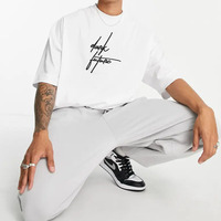 Overs ize Cotton Graphic Custom Großhandel Tee MenT Shirt