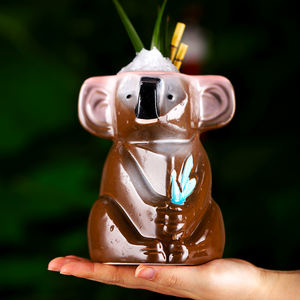 Taza Tiki al por Mayor con Forma de <span class=keywords><strong>Koala</strong></span>, Taza de Cerámica Personalizada, Taza Tiki Hawaiana, Taza para Cócteles para Bar o <span class=keywords><strong>Restaurante</strong></span> - Product Image 3