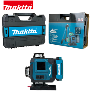 Nivel <span class=keywords><strong>Láser</strong></span> Verde <span class=keywords><strong>Makita</strong></span> 4D de 16 Líneas con Juego Completo de Control Remoto y Trípode para Construcción en Interiores y Exteriores - Product Image 3