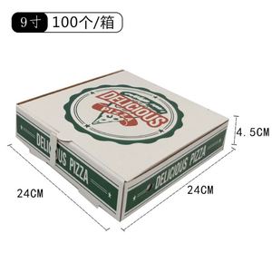 Caja de Pizza Ecológica Personalizada en Forma de Barco, Paquete Familiar, Cajas Desechables para Alimentos, Tazones, Empaque para Hamburguesas - Product Image 3