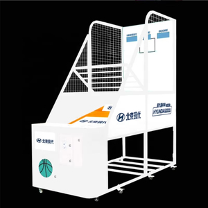 Máquina de Baloncesto Comercial Arcade, Operada con Monedas, Juego Electrónico de Tiro con Puntuación LED y Retorno de Balones, Venta al por Mayor Directa de Fábrica para Interiores - Product Image 6