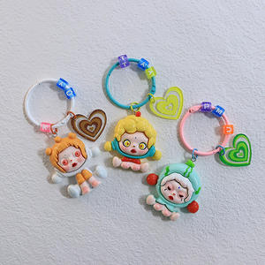 Llavero Creativo y Lindo con Forma de Auto, Decoración Delicada para Bolsos de Pareja, Pequeño Regalo al por Mayor, Llavero de Dibujos Animados de <span class=keywords><strong>Chicas</strong></span> <span class=keywords><strong>Malas</strong></span> - Product Image 4