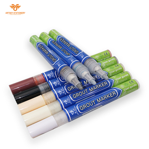 ปากกามาร์กเกอร์ซ่อมแซมร่องยาแนวสีขาวพร้อมหัวปากกาสำรอง - ออกแบบมาเพื่อการซ่อมแซมร่องยาแนวกระเบื้องในห้องน้ำและห้องครัว (สีขาว) - Product Image 5
