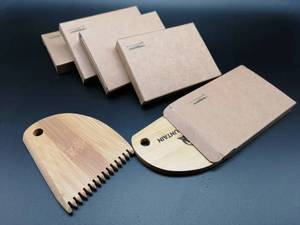 Peigne en cire de <span class=keywords><strong>Surf</strong></span> en bambou, pour <span class=keywords><strong>Surf</strong></span>, nouveauté, meilleure vente - Product Image 5