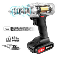 Perceuse sans fil de haute qualité 18V rechargeable, outil électrique, perceuse électrique, tournevis à vis, perceuse à percussion