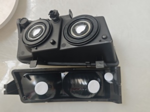 Fari LED Cromati per Chevy Silverado Avalanche 2003-2006, Luci Anteriori per Auto, Lampade per Paraurti 12V Bianche in ABS <span class=keywords><strong>Volta</strong></span> Nuove - Product Image 3