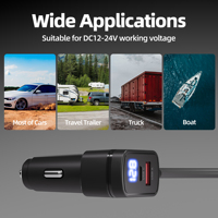 Starlink Mini 12V DC Stromkabel für Auto-Zigarettenanzünder-Ladegerät – Starlink Mini Zubehör