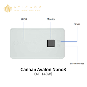 Avalon Nano3 4t SHA-256 Bitcoin máy khai thác mỏ Trắng/Hồng/Đen/Vàng tiếng ồn thấp tiết kiệm năng lượng BTC thợ mỏ cho nhà & sở thích sử dụng - Product Image 3
