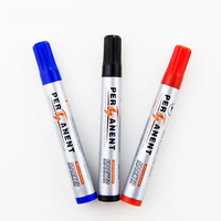 Haute qualité pointe fine pointe de balle marqueur effaçable à sec 4 recharges d'encre de couleur marqueur de tableau blanc stylo marqueur de peinture