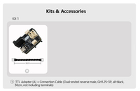 Carte de commande de servomoteur à bus série intégrant une alimentation et un circuit de contrôle pour servomoteurs à bus série série ST/SC