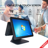 Système de point de vente de restaurant Android de 15.1 pouces tout en un terminal de point de vente de machine de caisse enregistreuse