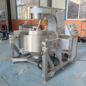 Cuiseur à caramel électrique de 100 litres bouilloires chauffantes cuisson industrielle bouilloire à double enveloppe avec mélangeur planétaire - Product Image 3
