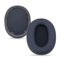 Pengganti Headset untuk Sony WH-1000XM6 Over-Ear untuk Headphone dengan Bantalan Telinga Kulit Protein - Lembut & Nyaman, Pemasangan Mudah
