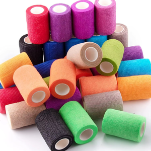 Bande <span class=keywords><strong>de</strong></span> contention élastique auto-adhésive non tissée, robuste et cohésive, 10cm*4.5m, vente en gros du fabricant, pour la <span class=keywords><strong>protection</strong></span> médicale et sportive - Product Image 2