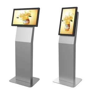 Hot sale Fast delivery Free Customization base Indoor 43 49 55 inch Commercial display digital signage totem touch screen kiosk