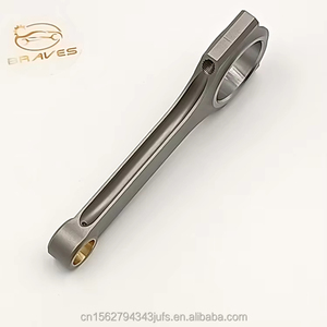 Bộ phận động cơ tự động giả mạo kết nối thanh cho Honda Civic CRX D16 d16a d16y7 d16y8 d16z6 Bộ 4 W/O bu lông adracing thép Jeep - Product Image 4