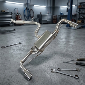Système d'échappement Catback à double sortie en acier inoxydable avec silencieux et valve pour <span class=keywords><strong>Audi</strong></span> <span class=keywords><strong>TT</strong></span> 2.0T – Excellent rapport qualité-<span class=keywords><strong>prix</strong></span> - Product Image 1