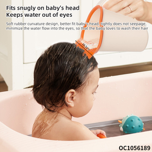 Casa necessità quotidiane eco-friendly grande capacità di acqua bagno strumenti di lavaggio dei capelli <span class=keywords><strong>per</strong></span> bambini vasca da bagno <span class=keywords><strong>per</strong></span> Baby Shower Baby <span class=keywords><strong>bagnetto</strong></span> - Product Image 4