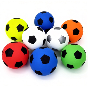 Balón de Fútbol Silencioso de Espuma Suave y Madera para Niños, Tamaño 5 (21cm), Juguete Educativo para Interiores, Fabricante OEM, Suministro al por Mayor - Product Image 6