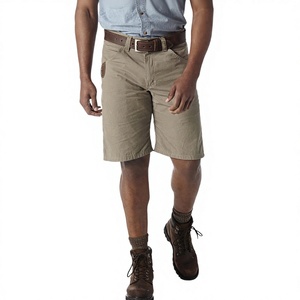 Shorts pour hommes en tissu peigné respirant imprimé numériquement, coupe ample, en pur coton - Product Image 3