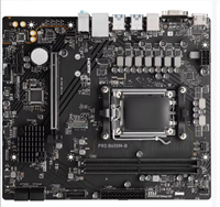 Carte mère de bureau PRO B650M-P/B650M-B DDR5 M-ATX compatible avec les processeurs R 9000/8000/7000 AM5, SATA quadri-canaux, reconditionnée, d'occasion