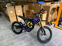 Moto tout-terrain électrique avec moteur 10 kW, 250 N-m de couple, étanche, pour Light Bee X, vitesse maximale de 80 km/h