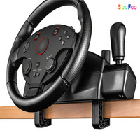 Volante de Juego con Ángulo de Dirección de 270 Grados, Modo Privado de Fábrica, para Xbox One/PC/PS4/Switch