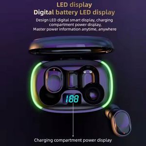 Nouveauté : Écouteurs de jeu Y70 TWS à faible latence, écouteurs stéréo HiFi avec lumière LED, écouteurs sans fil intra-auriculaires miniatures - Product Image 3