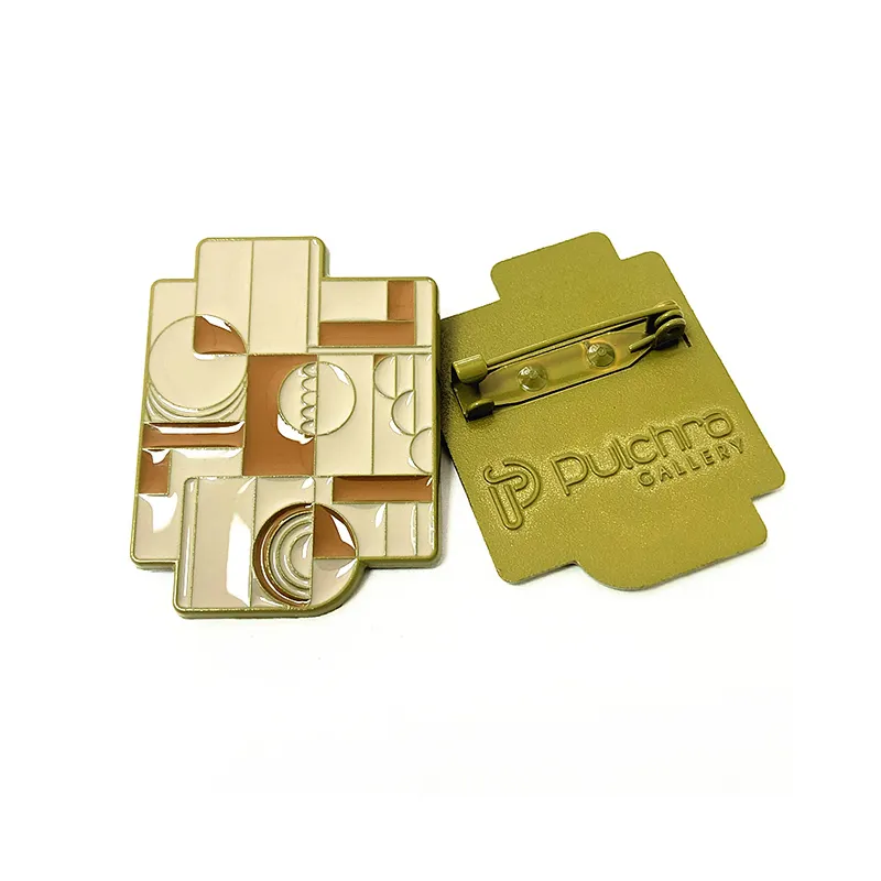 New custom souvenir best seller gift custom letter pattern hard soft Brooch lapel pins